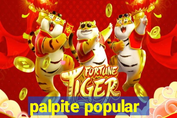 palpite popular